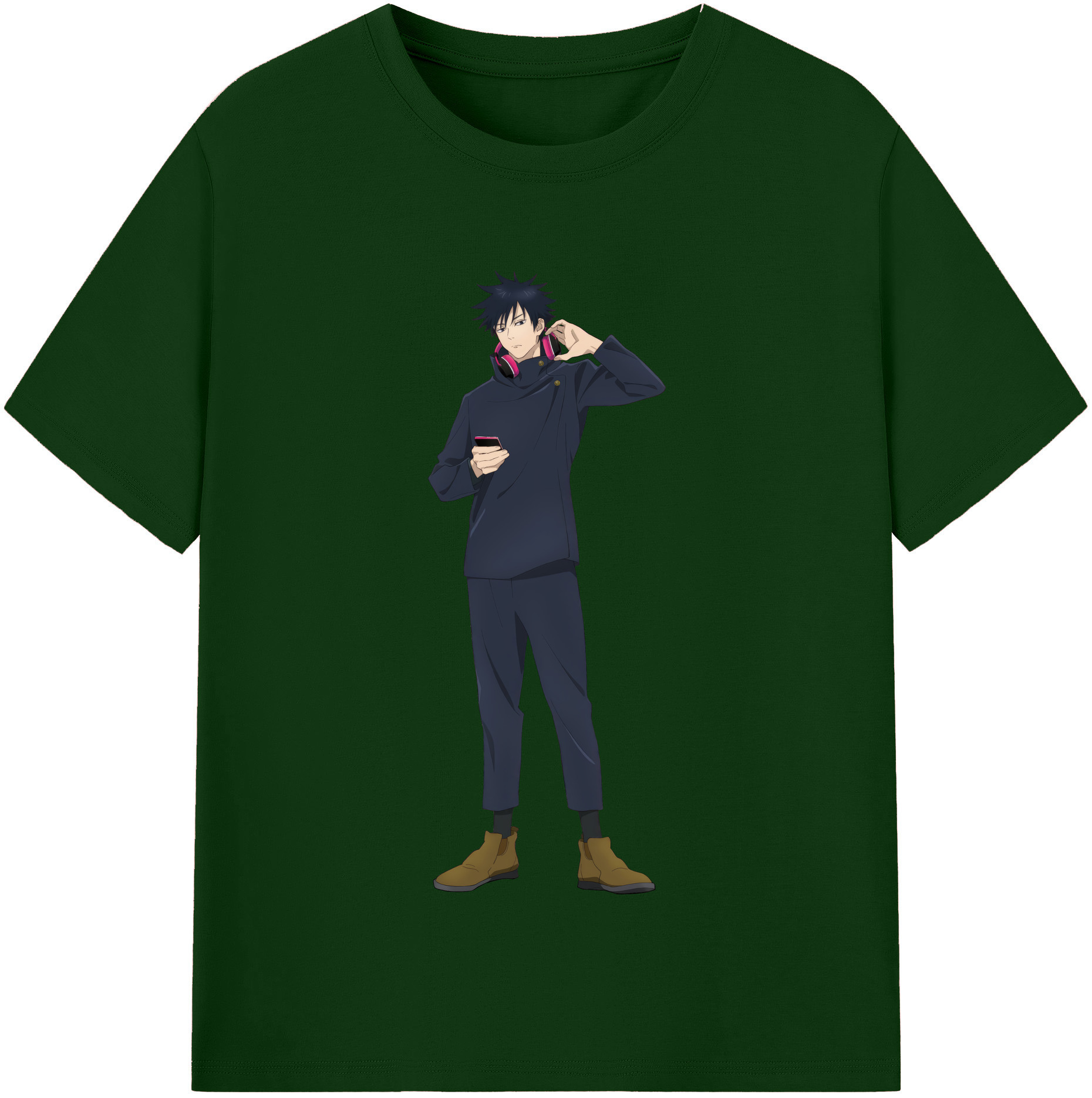 （画像用） 呪術廻戦 Jujutsu Kaisen 綿100％半袖Tシャツ（フロントプリント）